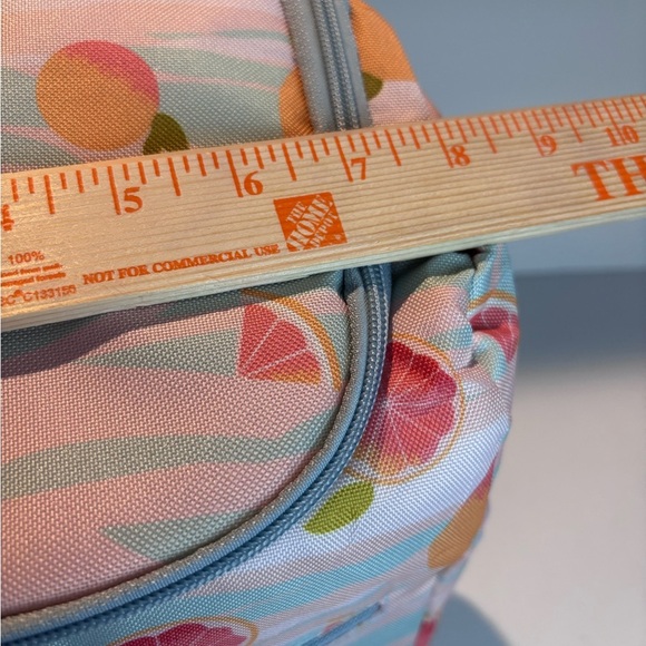 NWT June Shine Citrus Print Insulated Cooler Backpack - Picture 7 of 11